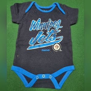 Winnipeg Jets Onesie. Used